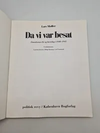 Da vi var besat