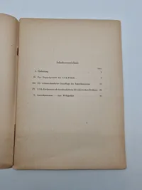 Originalt tysk propaganda hæfte - AMERIKANISMUS eine Weltgefahr