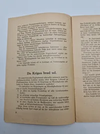Original ww2 bog - Fagbevæglesne i krigens år