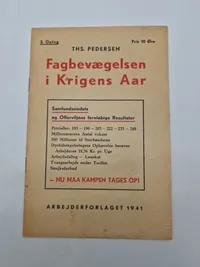 Original ww2 bog - Fagbevæglesne i krigens år