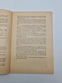 Original ww2 bog - Fagbevæglesne i krigens år