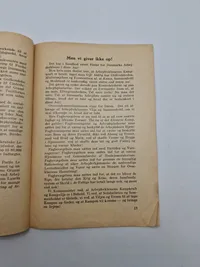 Original ww2 bog - kun folkets vel er landets vel