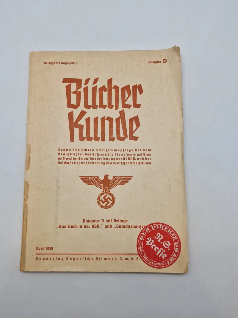Original tysk ww2 bog