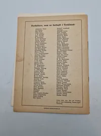 Originalt hæfte - Den tyske kultur kamp