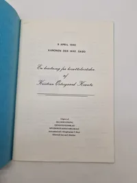 9 april 1940 - Kanonen der ikke skød