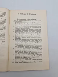 Originalt hæfte - 2 års nazistyre