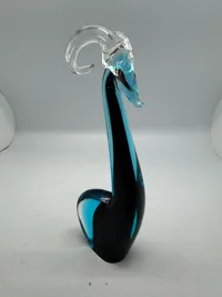 Original svensk glasfigur med signatur