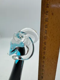 Original svensk glasfigur med signatur