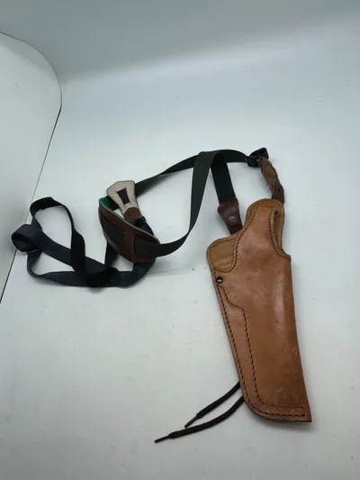Originalt revolver skulderhylster