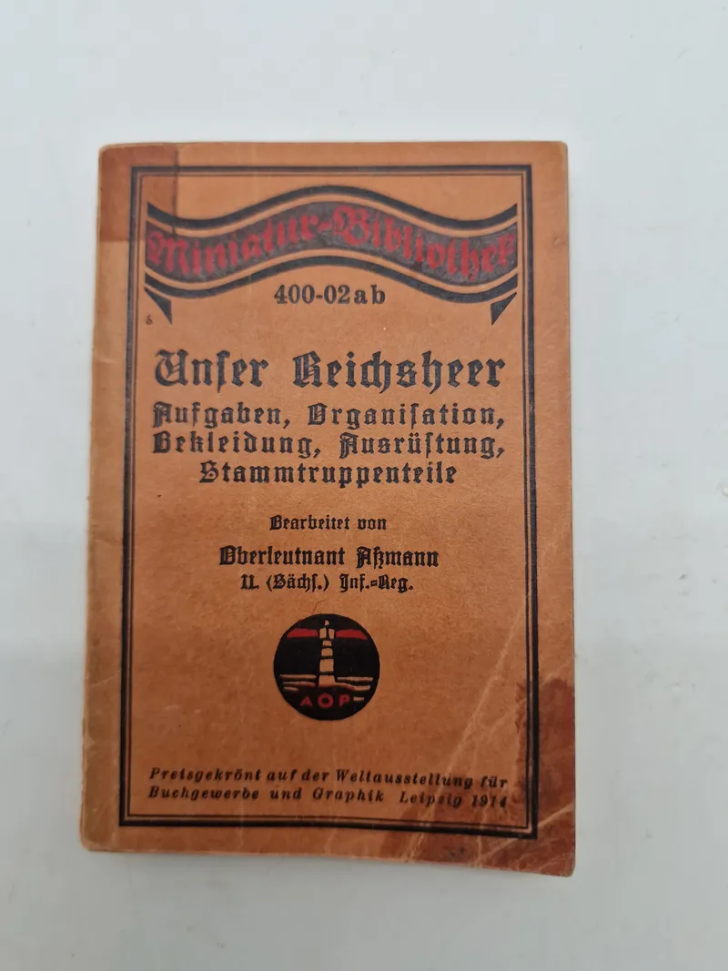 Unser Geichsheer
Aufgaben, Brganisation, Bekleidung, Ausrüstung, Stammtruppenteile