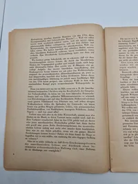 Originalt tysk propaganda hæfte - AMERIKANISMUS eine Weltgefahr