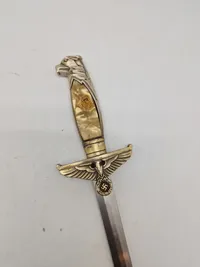 Veludført tysk diplomat daggert, ww2 - efterkrigs