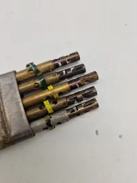 Samling originale timepencils NO 10 i forskellige farvekombinationer - bla nedkastet til modstandsbevægelsen - Deaktiverede