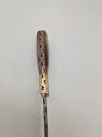 Stor veludført kniv med Damaskus blad