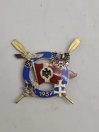 Sjælden original tysk nål fra sejlsportskonkurence i 1937