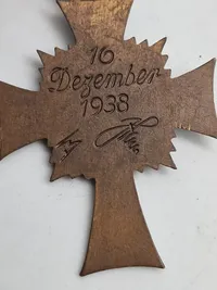 Originalt tysk Mutterkreuz -3 kl.