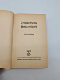 Original Hermann Göring bog - Werk und Mench