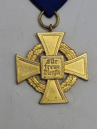 Original medalje Für Treue Dienst (40 år)