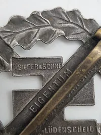 Originalt SA sportsabzeichen - Silber