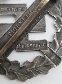 Originalt SA sportsabzeichen - Silber