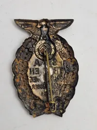 Original SA Braunschweig 1931 badge - sjælden