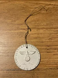 Original NSDAP tinnie - ww2