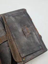Original amerikansk model 1861 civil war patron taske - sjældent set til salg i dk