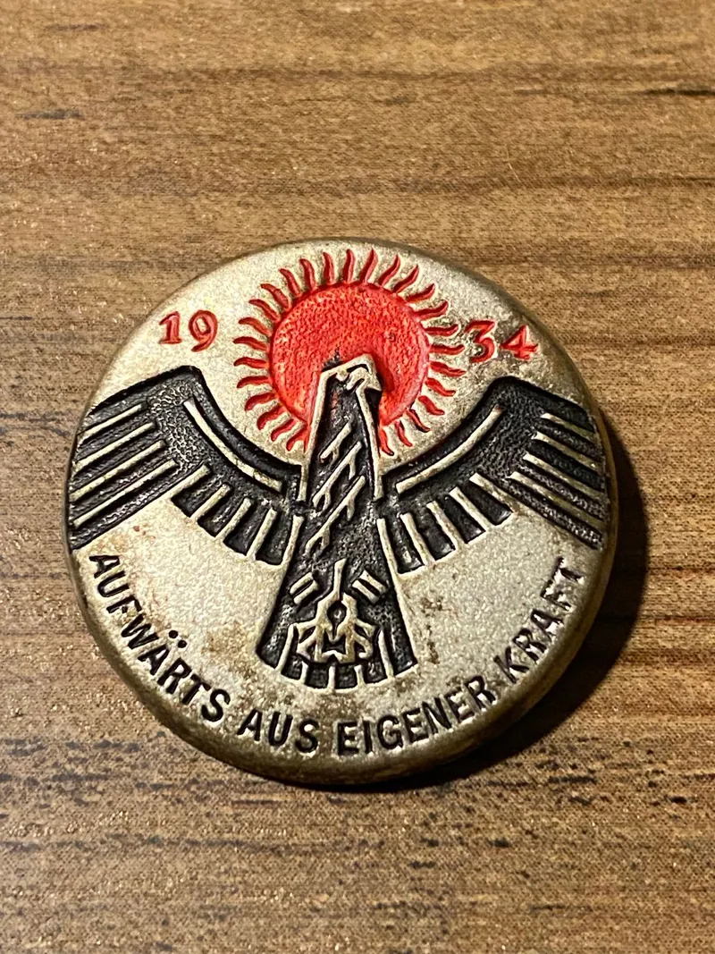 Original Aufwärts Aus Eigener Kraft 1934 tinnie