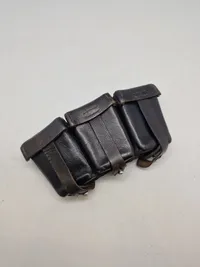 Original tysk tredelt ammunitionstaske - ww2