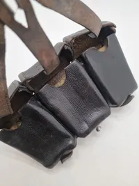 Original tysk tredelt ammunitionstaske - ww2