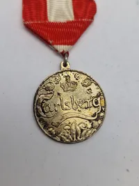 Original Carlsberg sølvmedalje