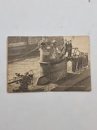 Original tysk mini bog med motiv af en ritterkreuzträger