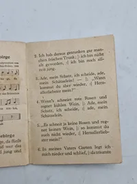 Originale tyske WHW mini sanghæfter