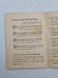 Originale tyske WHW mini sanghæfter