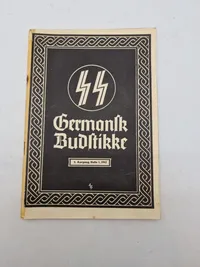 Originalt eks af Germanske Budstikke - 1942