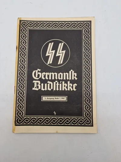 Originalt eks af Germanske Budstikke - 1942