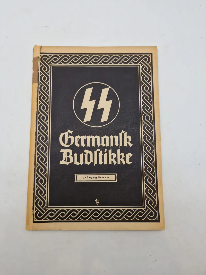 Originalt eks af Germanske Budstikke
