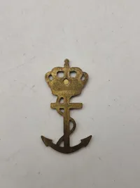 Samling regimentsmærker mm