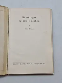 Rustninger og gamle vaaben