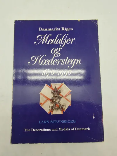 Danmarks Riges Medaljer og Hæderstegn 1670-1990