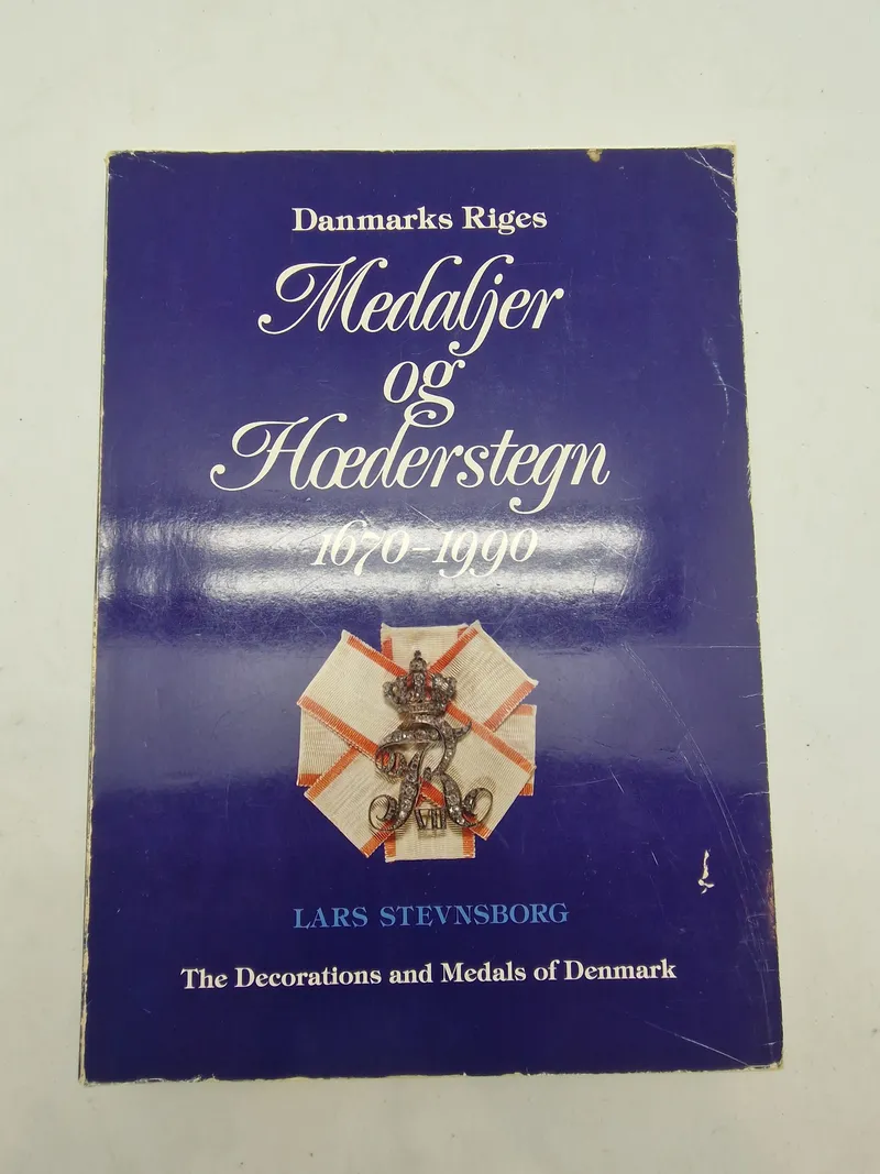 Danmarks Riges Medaljer og Hæderstegn 1670-1990