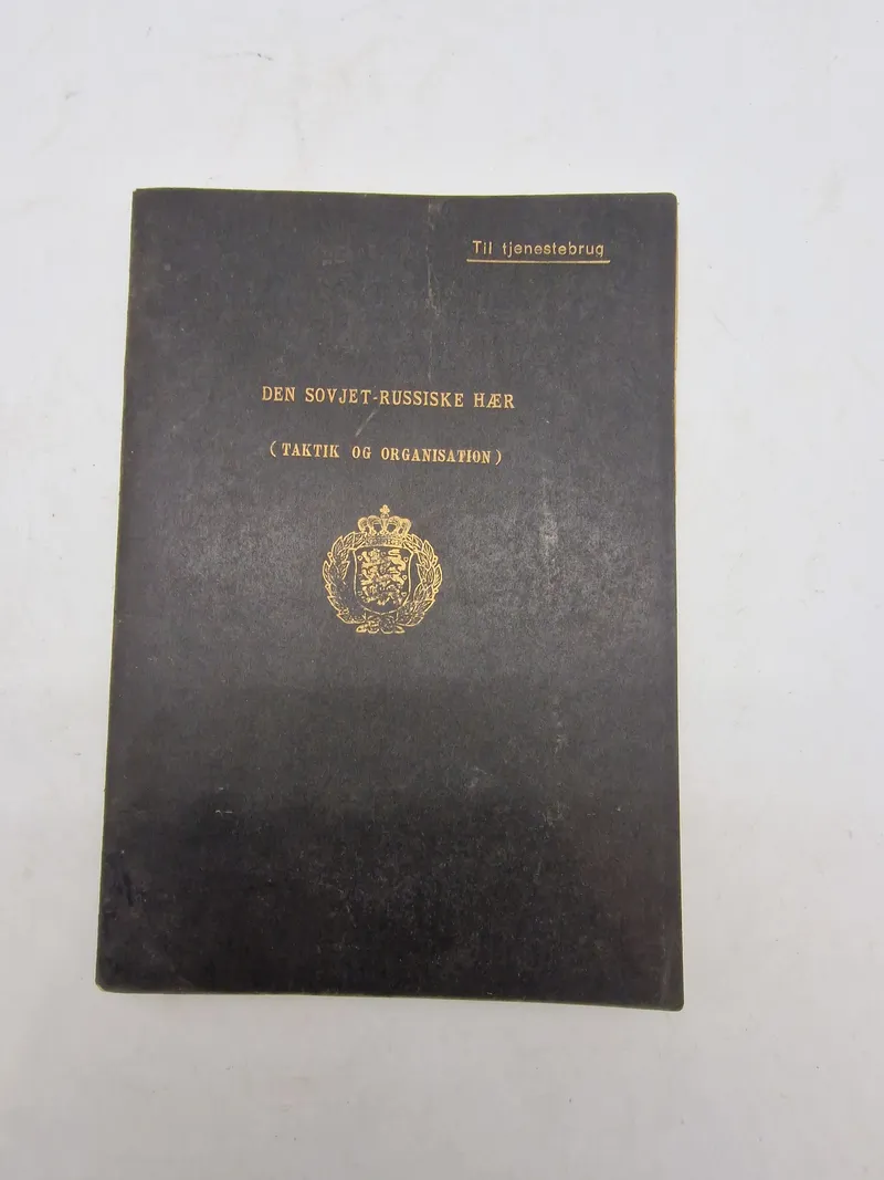 Den Sovjet-Russiske hær ( taktik og organisation)