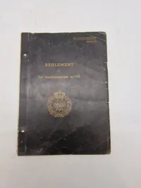Reglement for let maskingevær m/48