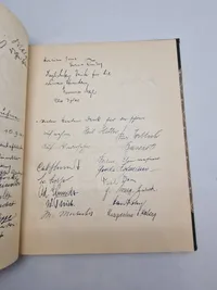 Genoptryk af gæstebogen fra Deutsches Haus - lavet i begrænset oplag