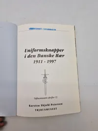 Uniformsknapper i den danske hær 1911 - 1979