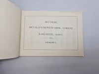 Deutsche Metallpatronenfabrik Lorenz Karlsruhe (baden) Catalog I