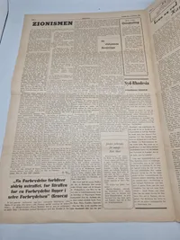 Originale eks af avisen “Revision” som var kendt for at hjælpe tidligere frikorps soldater mm