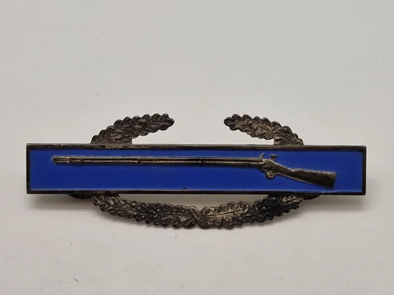 Original WWII U.S. Army Combat Infantry Badge CIB Sterling Silver