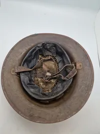 Original sjælden Britisk WW1 hjelm