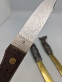 Samling lommeknive og brevknive